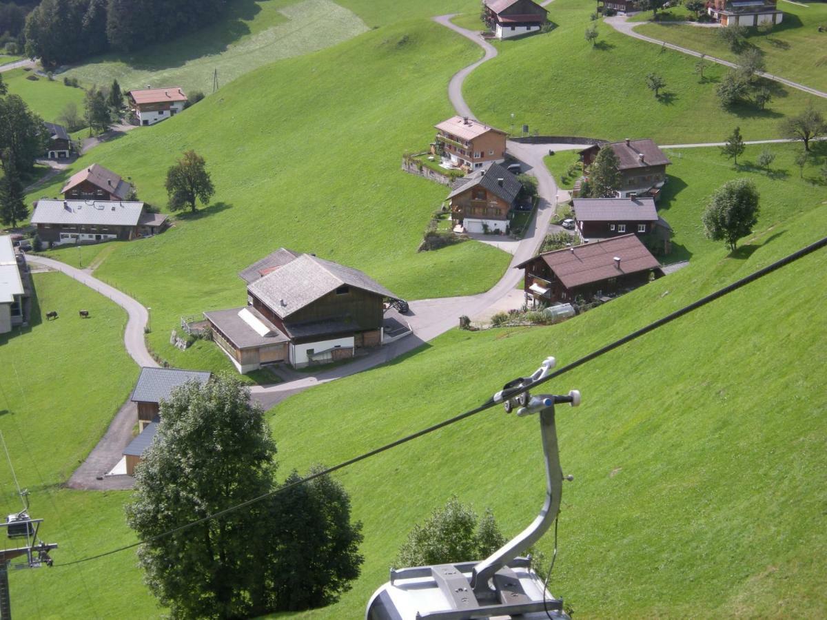 Appartements Karin Mitten Im Gruenen Schoppernau Exteriör bild